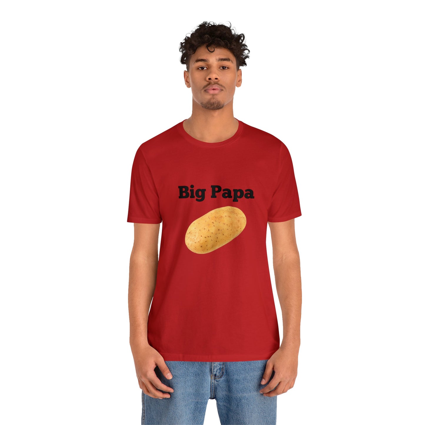 Big Papa Dad Father T-Shirt Casual Wear