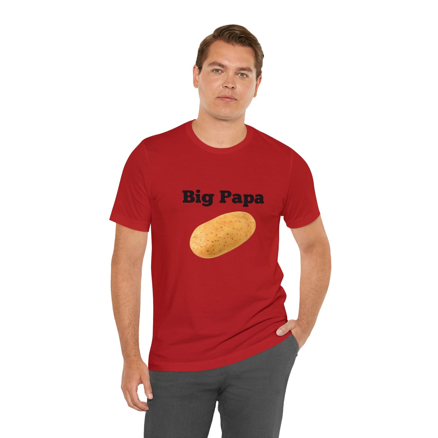 Big Papa Dad Father T-Shirt Casual Wear