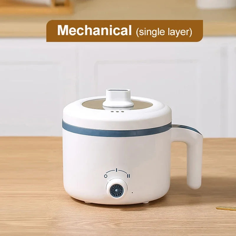 Mini  Rice Cooker Single Double Layer Intelligent Automatic  Kitchen Cooker 1-2 People MultiCooker Steamed Rice Pot