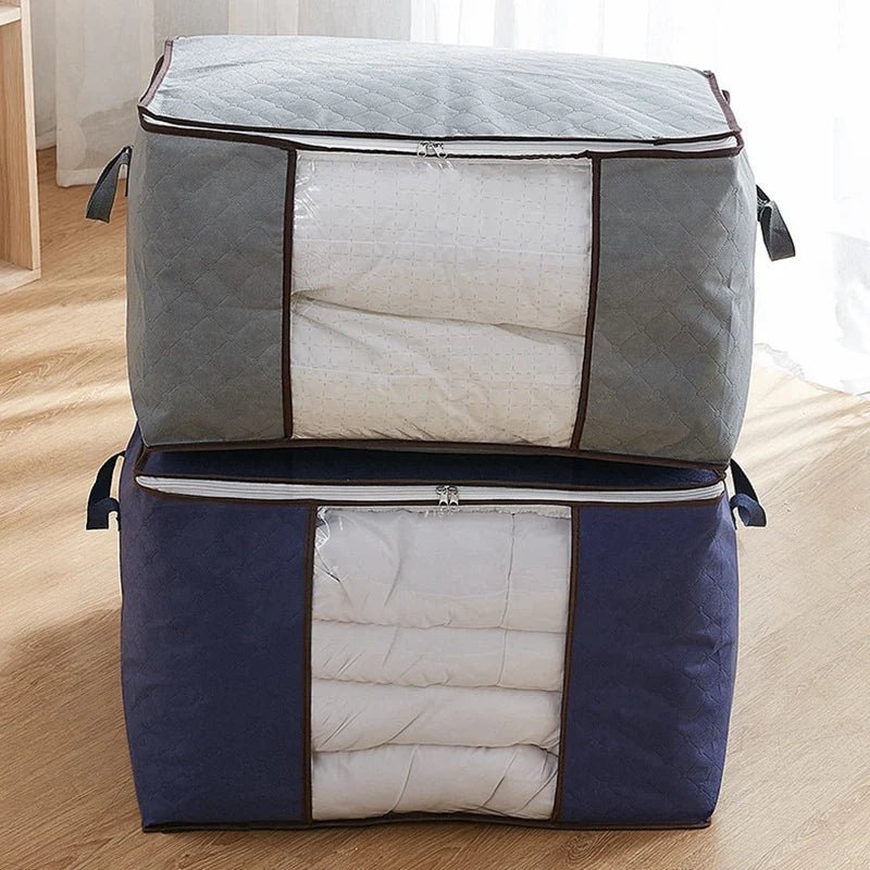 High Capacity Clothes Organizers Closet Blanket Storage Bags Waterproof Luggage Bags Suitcase Quilt Storage Bag Moving Packing